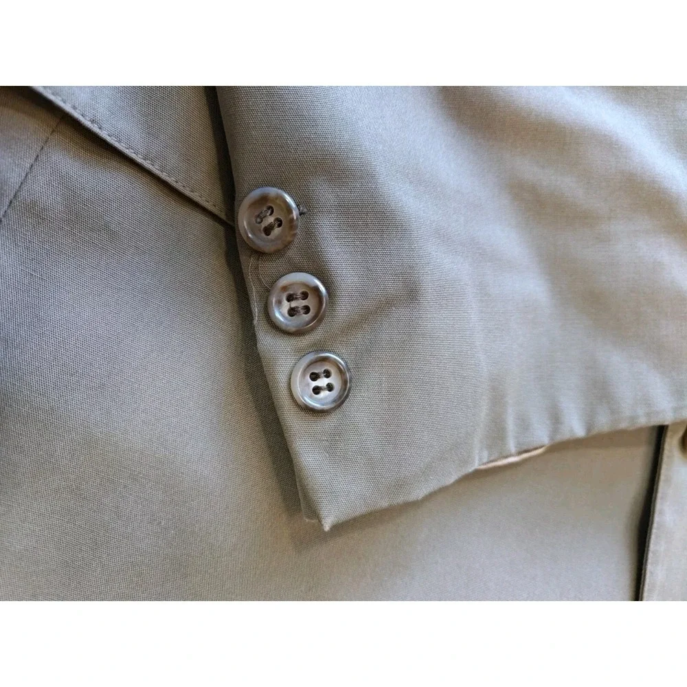 Brooks Brothers Mens Cotton Blazer Sports Coat 43R Olive USA 2 Button D705
